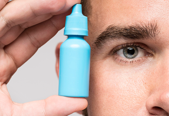 Não use colírio sem recomendação médica